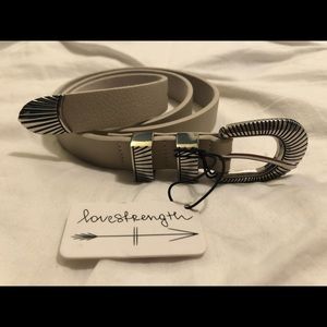 Lovestrength Cadence Belt (Anthropologie, Revolve)